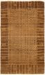 Casual  Transitional Brown Area rug 3x5 Afghan Hand-knotted 299748