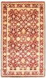 Bordered  Traditional Red Runner rug 17-ft-runner Afghan Hand-knotted 330338