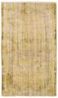 Bordered  Transitional Green Area rug 4x6 Turkish Hand-knotted 361217