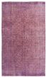 Bordered  Transitional Purple Area rug 5x8 Turkish Hand-knotted 361461