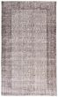 Bordered  Traditional Grey Area rug 5x8 Turkish Hand-knotted 362377