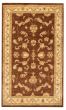 Bordered  Traditional/Oriental Brown Area rug 3x5 Afghan Hand-knotted 374991