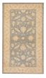 Bordered  Traditional/Oriental Grey Area rug 3x5 Pakistani Hand-knotted 375069