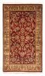 Bordered  Traditional Red Area rug 3x5 Indian Hand-knotted 379975