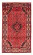Bordered  Traditional Red Area rug 5x8 Persian Hand-knotted 380604