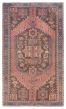 Vintage/Distressed Brown Area rug 4x6 Turkish Hand-knotted 388740