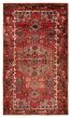 Traditional  Tribal Red Area rug 4x6 Turkish Hand-knotted 393243