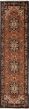 Geometric  Traditional Brown Runner rug 20-ft-runner Indian Hand-knotted 239737
