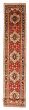 Bordered  Traditional Red Runner rug 20-ft-runner Indian Hand-knotted 344340