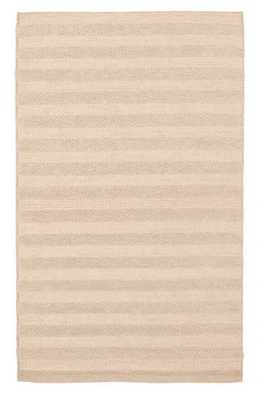 Braided  Transitional Ivory Area rug 5x8 Indian Braided Weave 350832