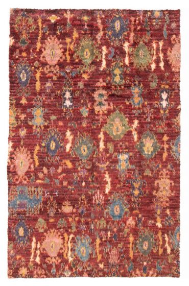Indian Tangier 6'5" x 9'11" Hand-knotted Wool Rug 