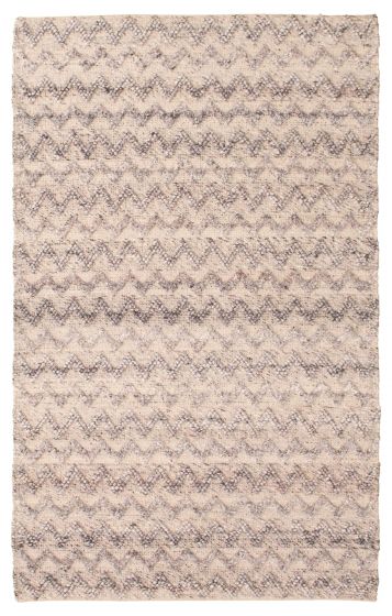 Braided  Southwestern Grey Area rug 5x8 Indian Braid weave 345415