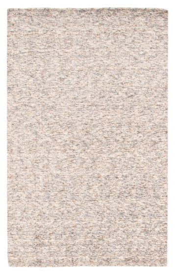 Gabbeh  Tribal Grey Area rug 5x8 Indian Hand Loomed 350669