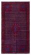 Overdyed  Transitional Red Area rug 5x8 Turkish Hand-knotted 369287