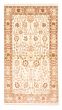Bordered  Traditional Ivory Area rug 3x5 Pakistani Hand-knotted 379944