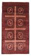 Bordered  Traditional Brown Area rug 3x5 Persian Hand-knotted 380823