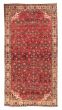 Bordered  Tribal Red Area rug 4x6 Persian Hand-knotted 385543