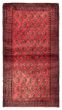 Bordered  Tribal Red Area rug 3x5 Afghan Hand-knotted 388946