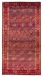 Tribal  Vintage/Distressed Pink Area rug 6x9 Turkish Hand-knotted 391713