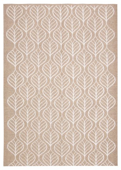 Contemporary/Modern  Transitional Brown Area rug 4x6 Turkish Flat-Weave 374744