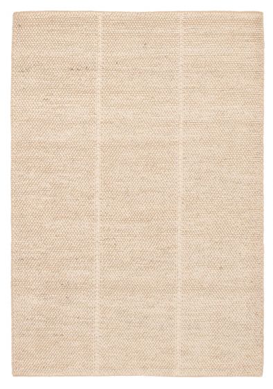 Braided  Transitional Ivory Area rug 5x8 Indian Braided Weave 350837