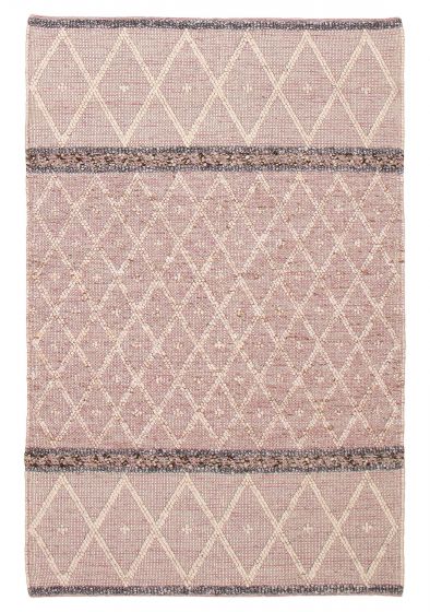 Braided  Transitional Brown Area rug 5x8 Indian Braid weave 390568