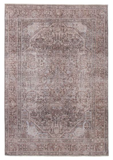 Overdyed  Transitional Grey Area rug 6x9 Turkish Hand-knotted 391349
