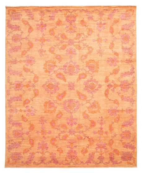 Casual  Transitional Brown Area rug 12x15 Pakistani Hand-knotted 368261