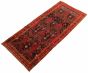 Persian Style 4'0" x 9'9" Hand-knotted Wool Rug 