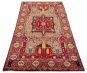 Persian Style 5'1" x 10'10" Hand-knotted Wool Rug 