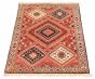 Persian Yalameh 3'4" x 5'0" Hand-knotted Wool Rug 