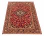Persian Kashan 4'9" x 8'6" Hand-knotted Wool Rug 