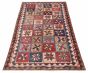 Persian Style 4'9" x 9'10" Hand-knotted Wool Rug 