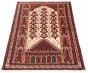 Afghan Royal Baluch 3'6" x 6'4" Hand-knotted Wool Rug 