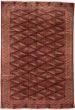 Traditional Brown Area rug 6x9 Russia Hand-knotted 203426