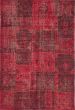 Transitional Red Area rug 6x9 Indian Hand-knotted 220069
