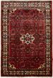 Bordered  Traditional Red Area rug 3x5 Persian Hand-knotted 264124