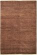 Gabbeh  Tribal Brown Area rug 5x8 Indian Hand-knotted 318447