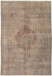Bordered  Traditional  Area rug 6x9 Turkish Hand-knotted 326475