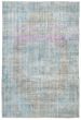 Bordered  Transitional  Area rug 6x9 Turkish Hand-knotted 326531