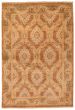 Bordered  Traditional Brown Area rug 3x5 Pakistani Hand-knotted 338284