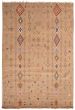 Moroccan  Tribal Brown Area rug 10x14 Pakistani Hand-knotted 339540