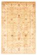 Bordered  Traditional Green Area rug 9x12 Indian Hand-knotted 344304