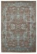 Transitional Grey Area rug 5x8 Indian Hand-knotted 350579