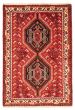 Bordered  Traditional Red Area rug 3x5 Turkish Hand-knotted 370957
