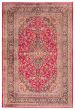 Bordered  Traditional Red Area rug 6x9 Persian Hand-knotted 373349