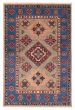 Bordered  Transitional Grey Area rug 3x5 Afghan Hand-knotted 392782