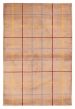 Transitional Brown Area rug 3x5 Nepal Hand-knotted 374692