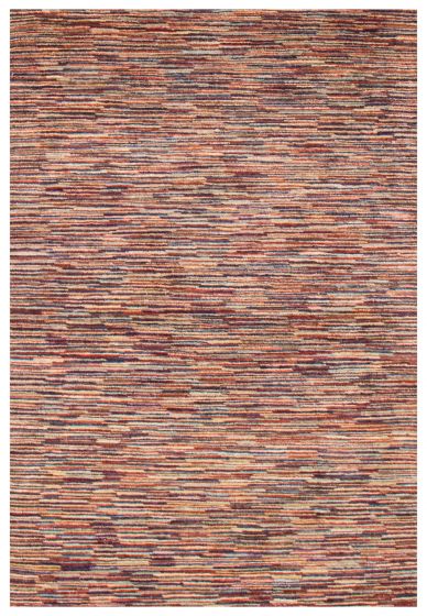Stripes  Transitional Multi Area rug 3x5 Pakistani Hand-knotted 374765