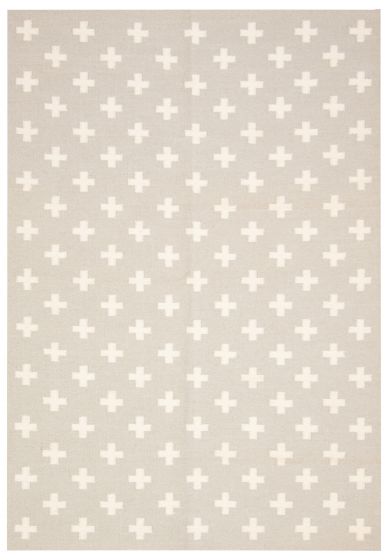 Flat-weaves & Kilims  Traditional/Oriental Grey Area rug 5x8 Turkish Flat-Weave 374916